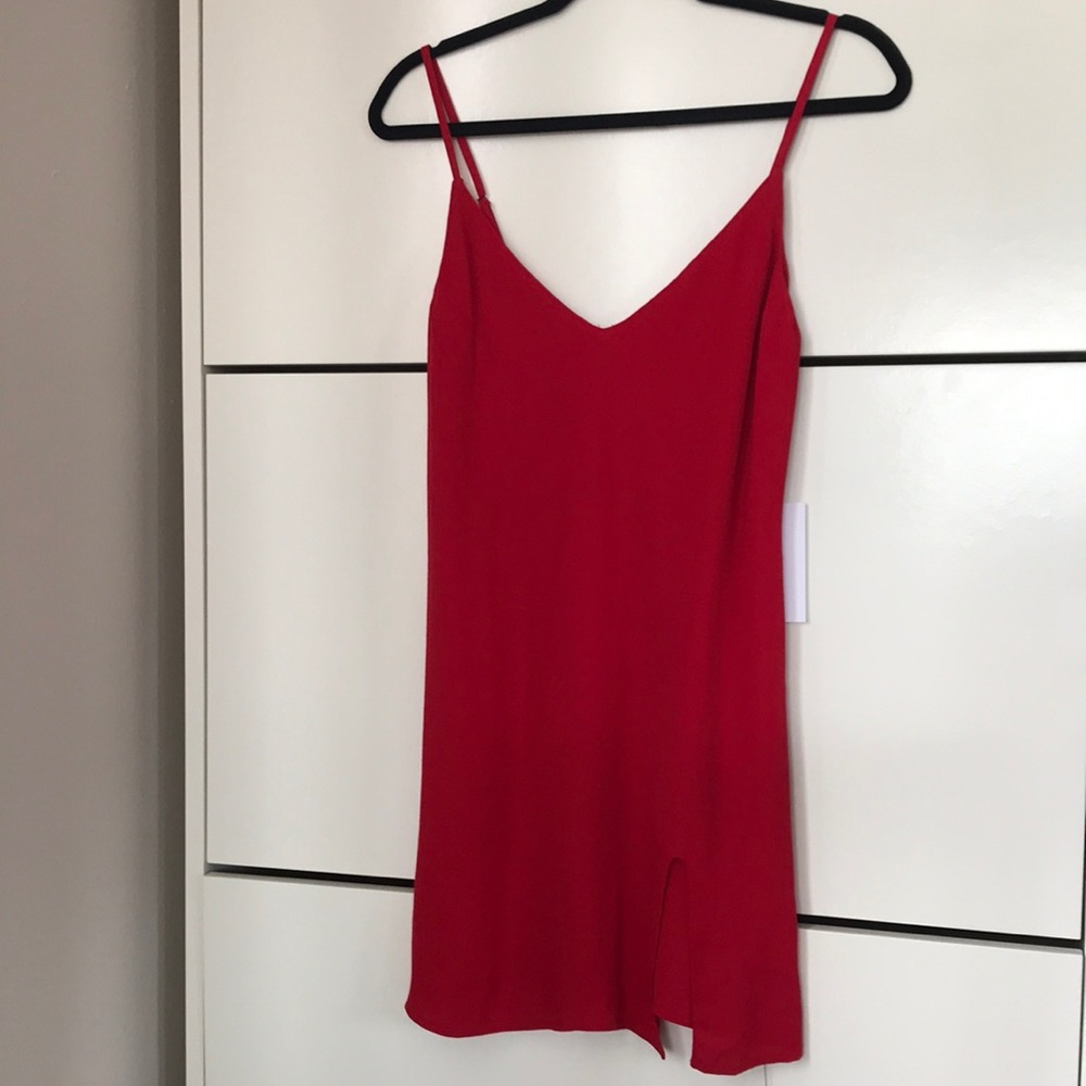 NWT Reformation Marlowe Cherry Dress XS